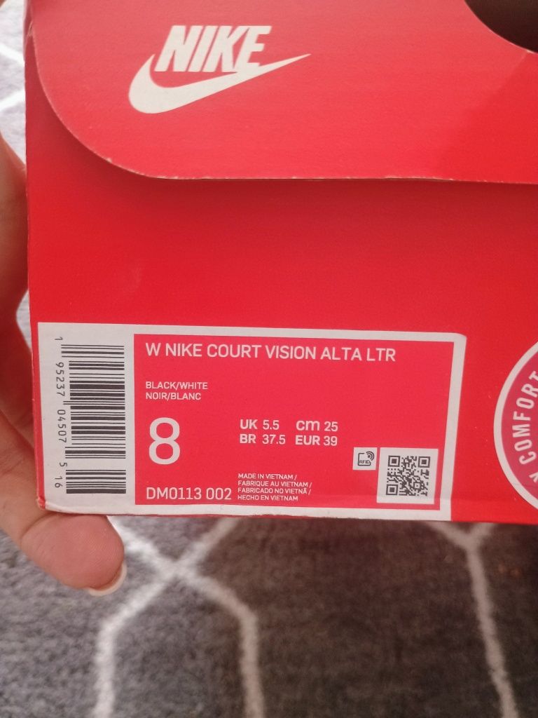 Buty nikr court vision alta 39