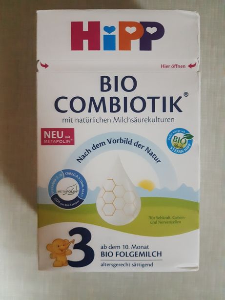 Смесь Hipp Bio Combiotic 3 новая 500 гр