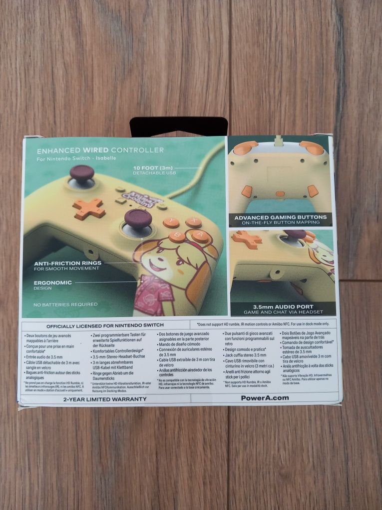 Pad do konsoli przewodowy Nintendo Switch PowerA Pad Enhanced Animal C