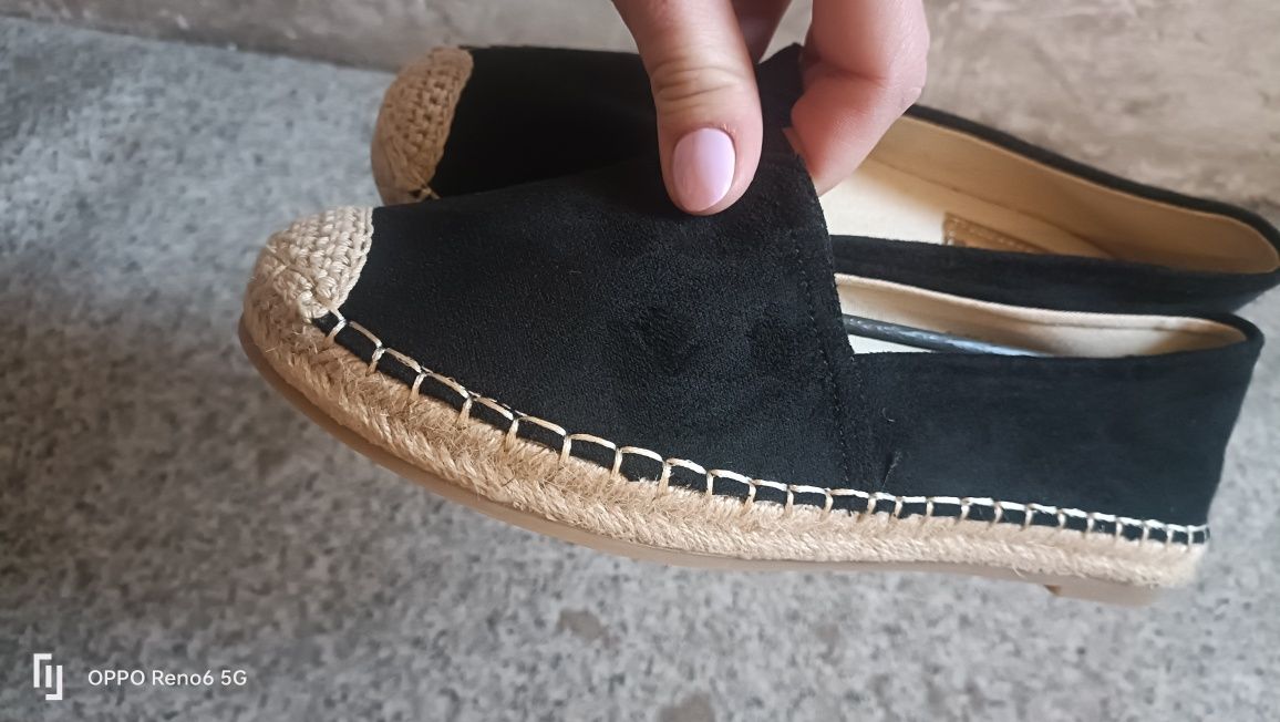 Espadryle czarne