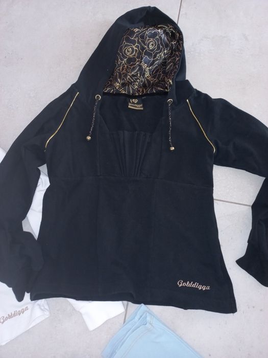 Golddigga bluza bawełniana S