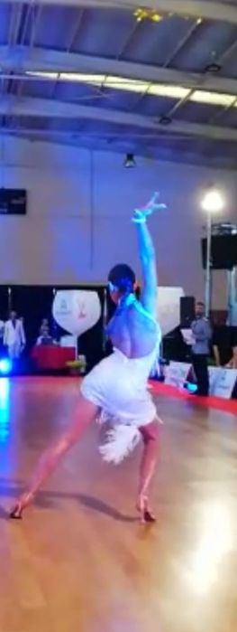 Vestido de danças de salão