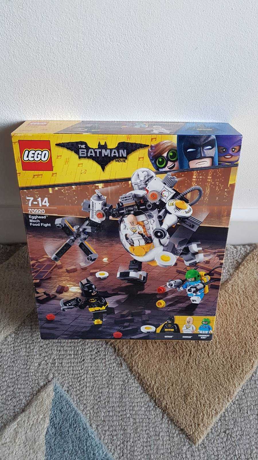 Lego 70920 Batman Movie Mech Eggheada i bitwa na jedzenie, m. Wierzbno