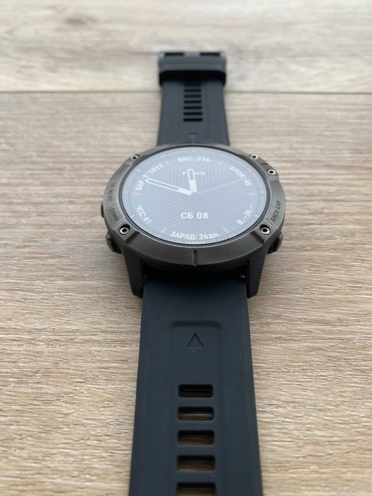 Garmin Fenix 6X Pro Sapphire | Карти, WIFI | Майже як новий | Гарантія