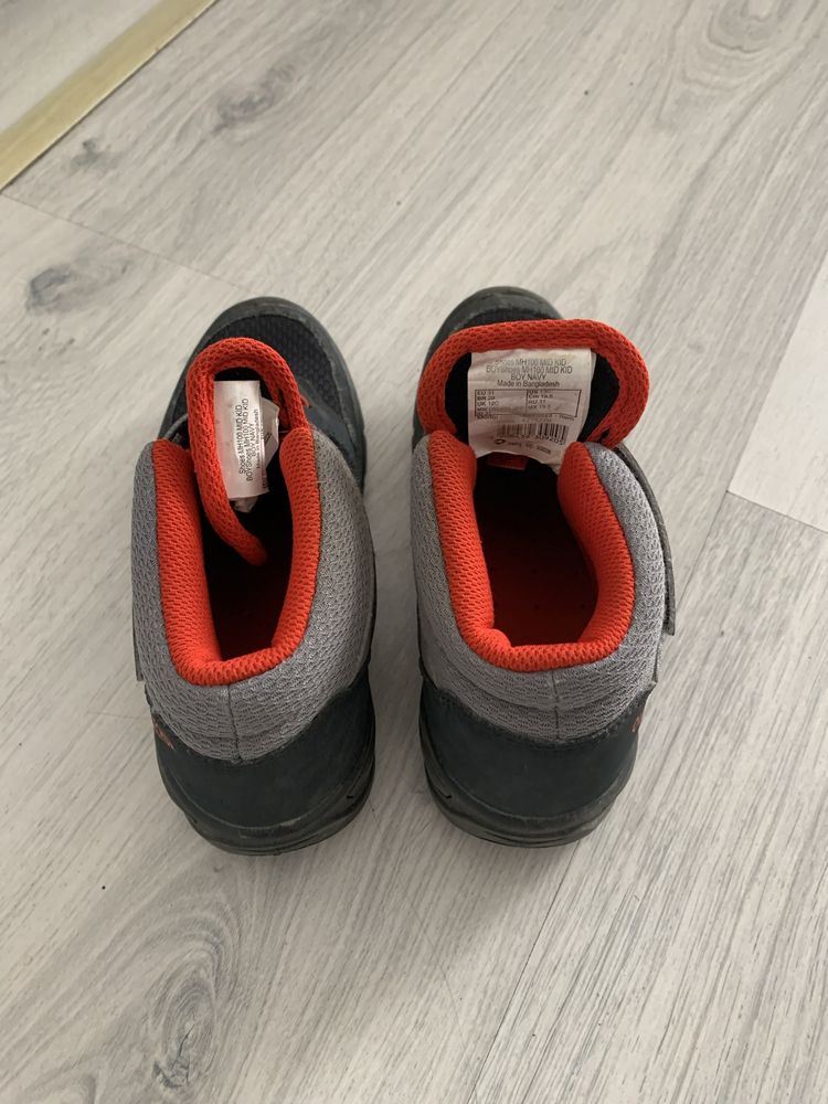 Buty trekkingowe dziecięce rozm. 31 decathlon MH100 mid kid