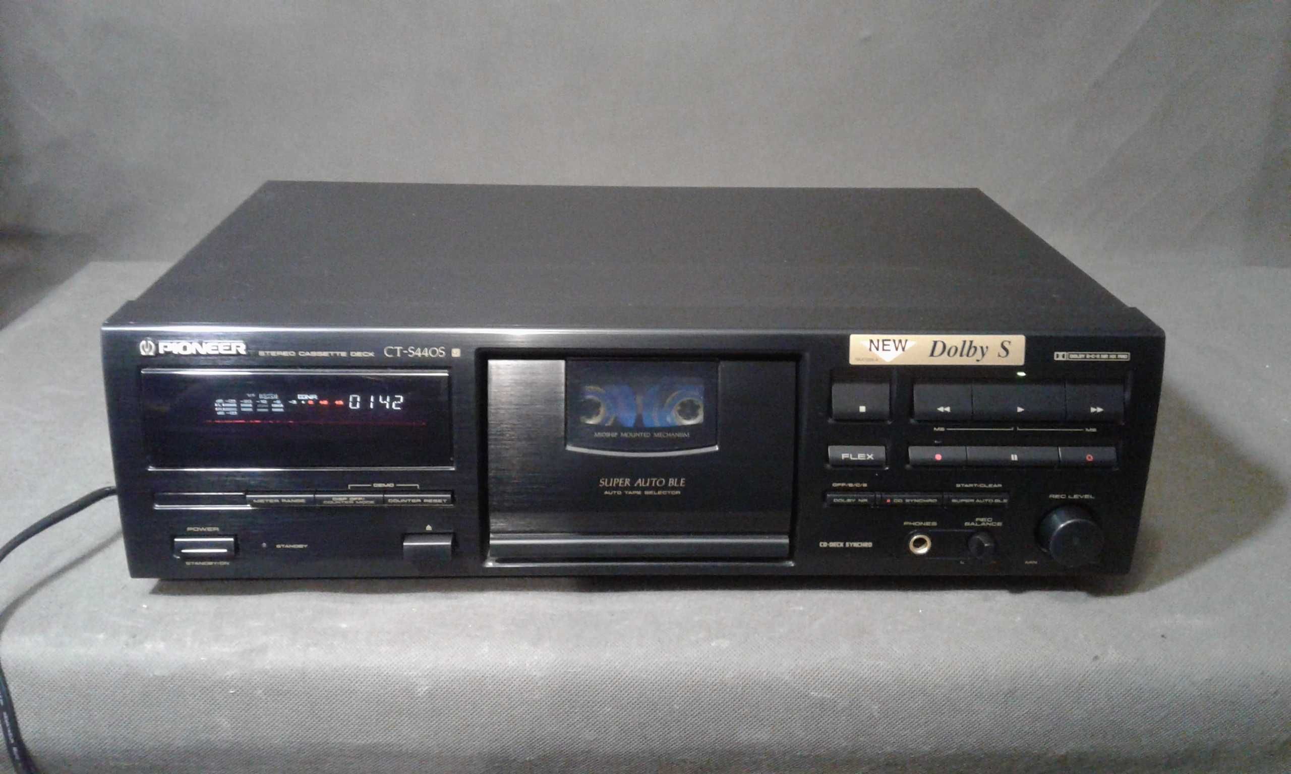 PIONEER CT-S440S,magnetofon kasetowy