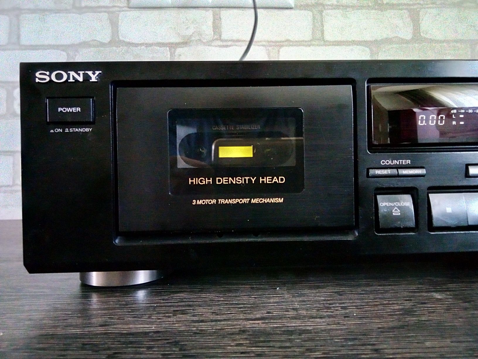 Sony TC-K470 stereo cassette deck 1991