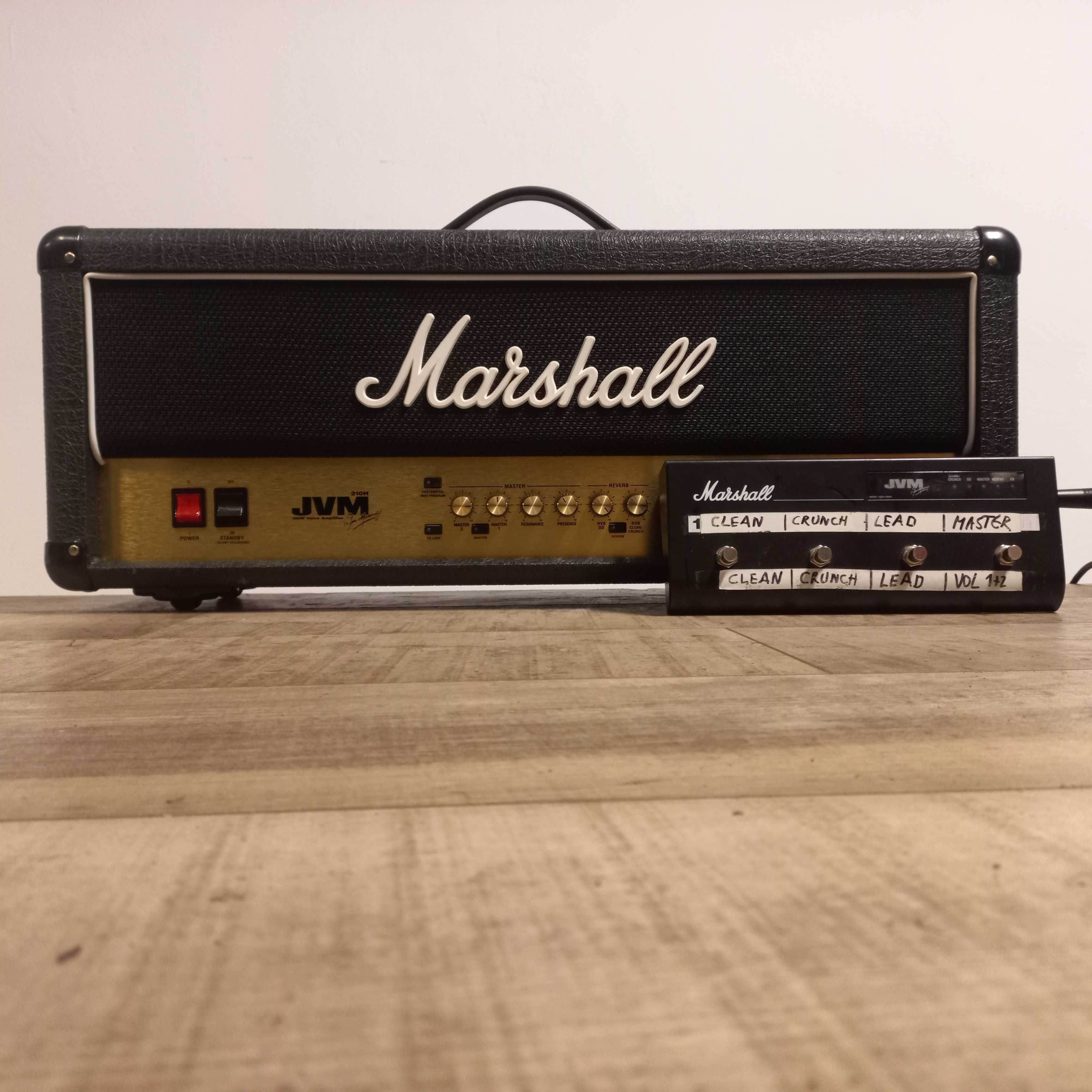 Marshall JVM210H lampowy head gitarowy 2007 UK