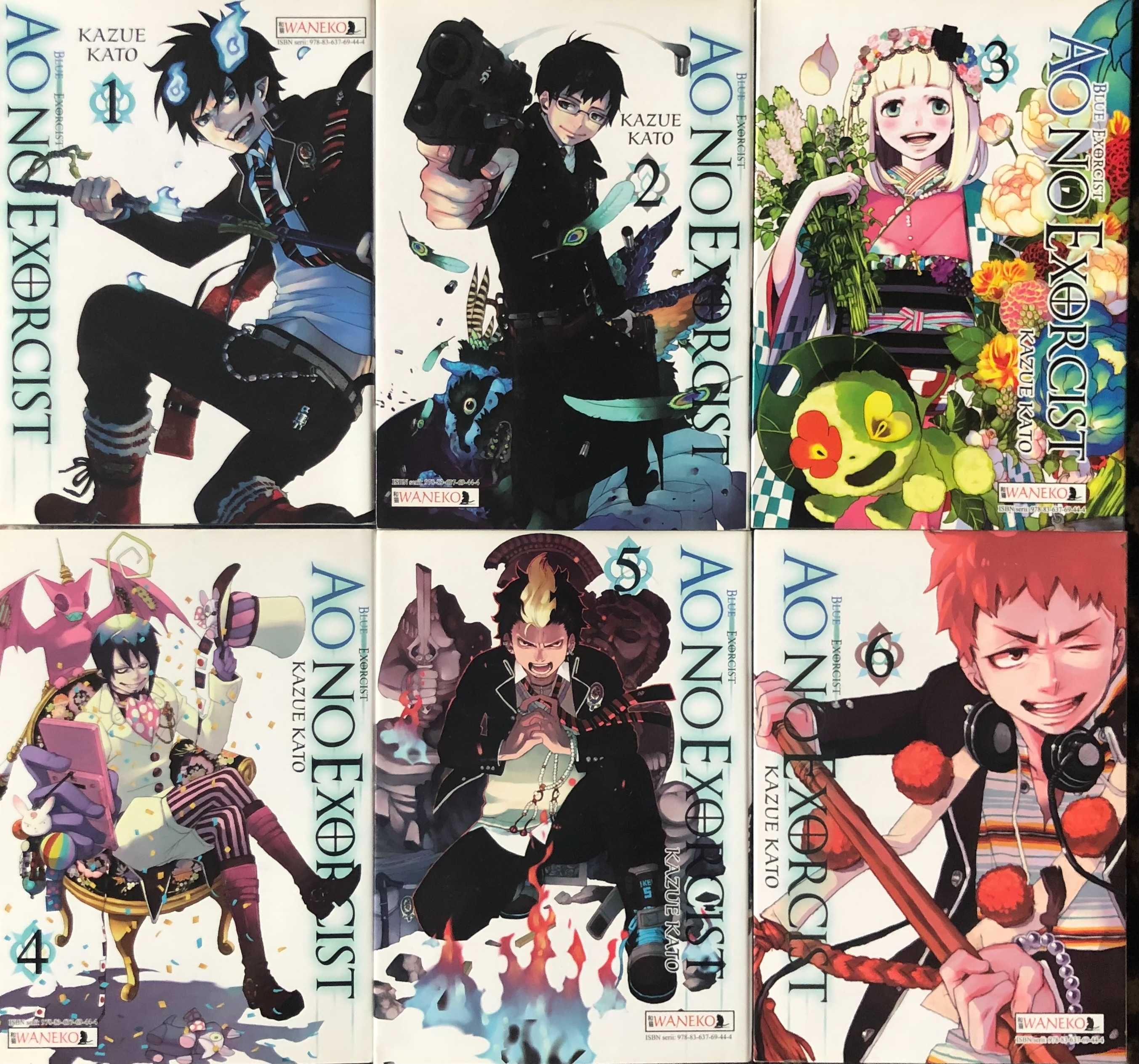 Kolekcja Mang - Ajin 1-3 Sherlock 1-3 Ao no Exorcist 1-6