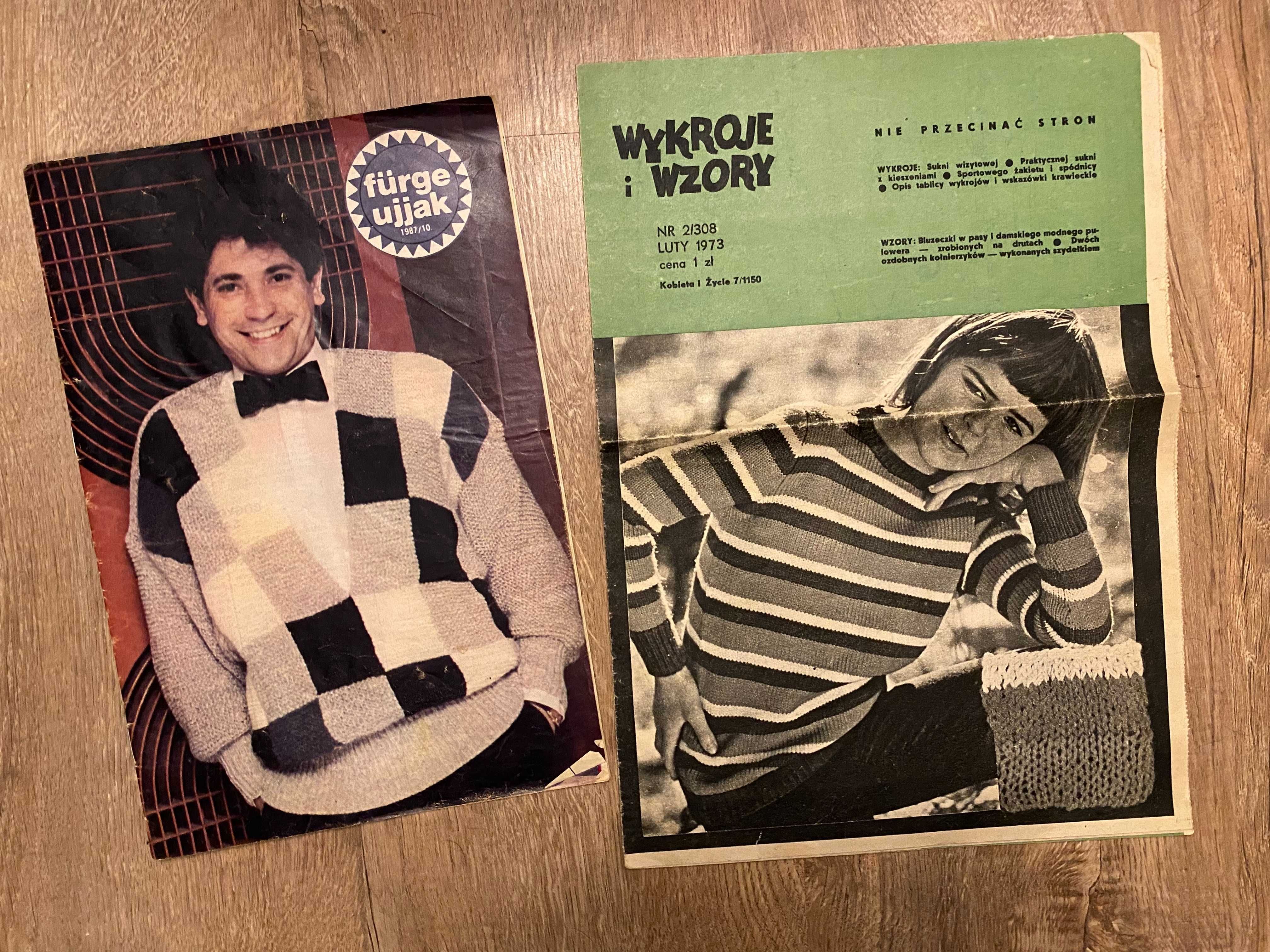 Vintage Gazety rocznik 73 i 87 PRL retro