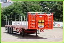 PLATFORMA Mega osie 19,5 BPW, full ADR EX3 UNIWERSALNA !!!  ! GOTOWA platforma HIGH CUBE kontenery 45, pelny ADR EX3, ład. H=3,0m!