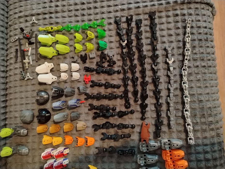 Klocki Bionicle różne rodzaje