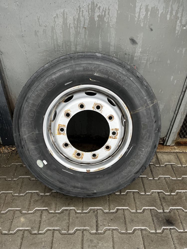 Opona 315/70 R22.5 Aeolus ASW80 pojedyncza zimowa przednia