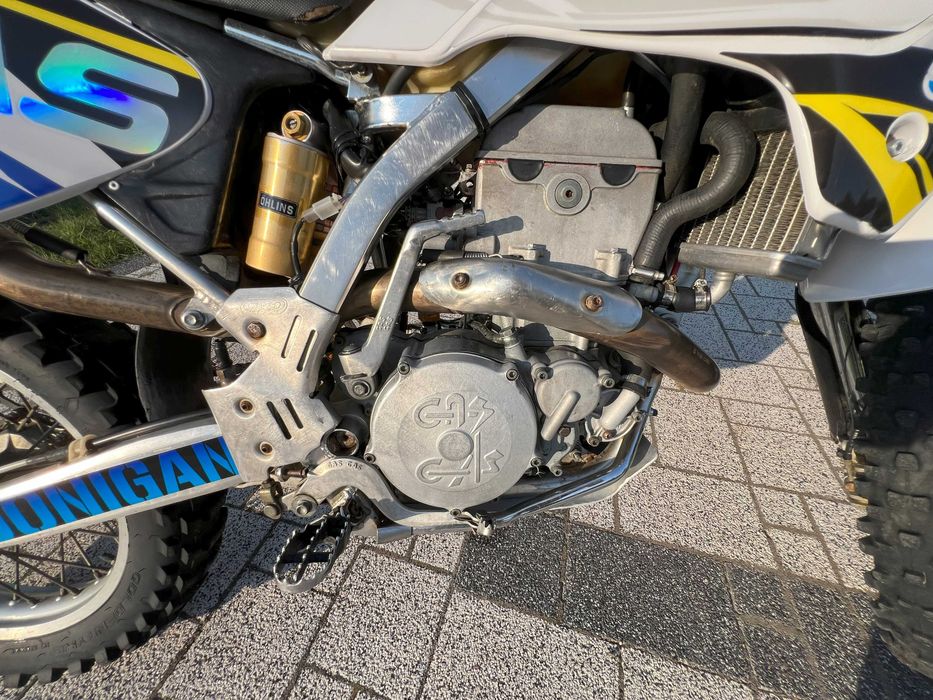 Motocykl enduro/cross gas gas fse 450 wtrysk rozrusznik papiery