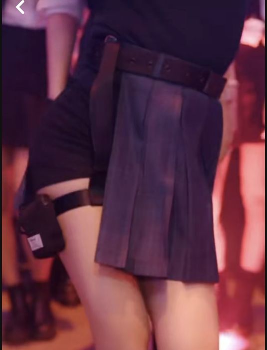 Saía shein estilo kpop