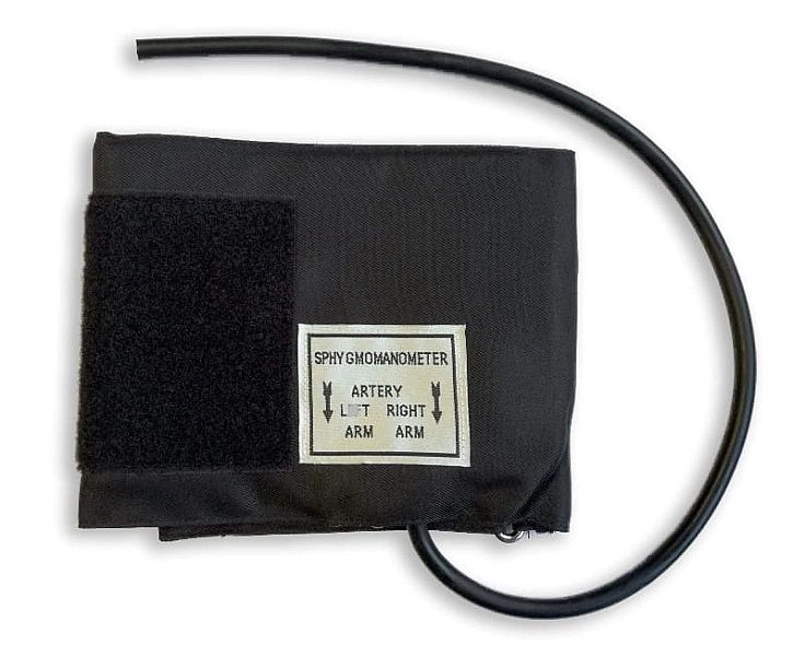 Mankiet do ciśnieniomierza dla dorosłych z klamrą (PCV) (1-wężykowy)