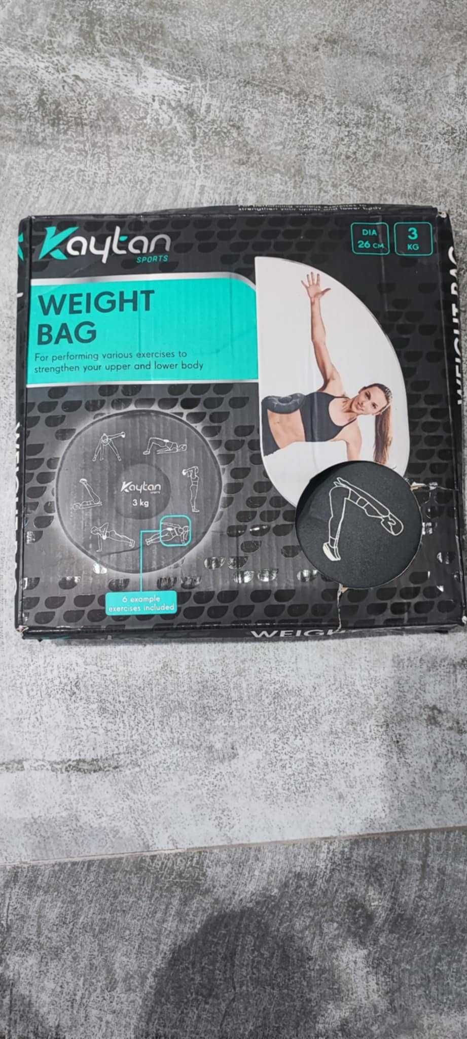 Worek 3kg obciążeniowy treningowy Kaytan sports