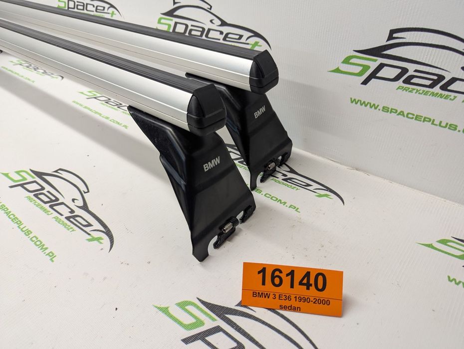 Bagażnik dachowy bazowy belki poprzeczki BMW 3 E36 1990-2000 sedan