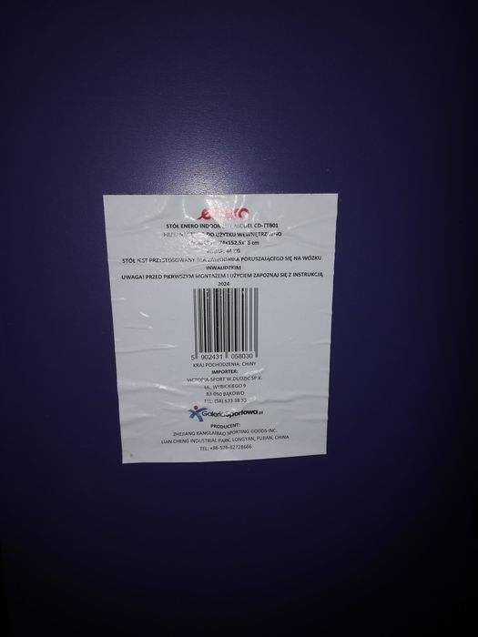 Stół do ping ponga w super cenie!j