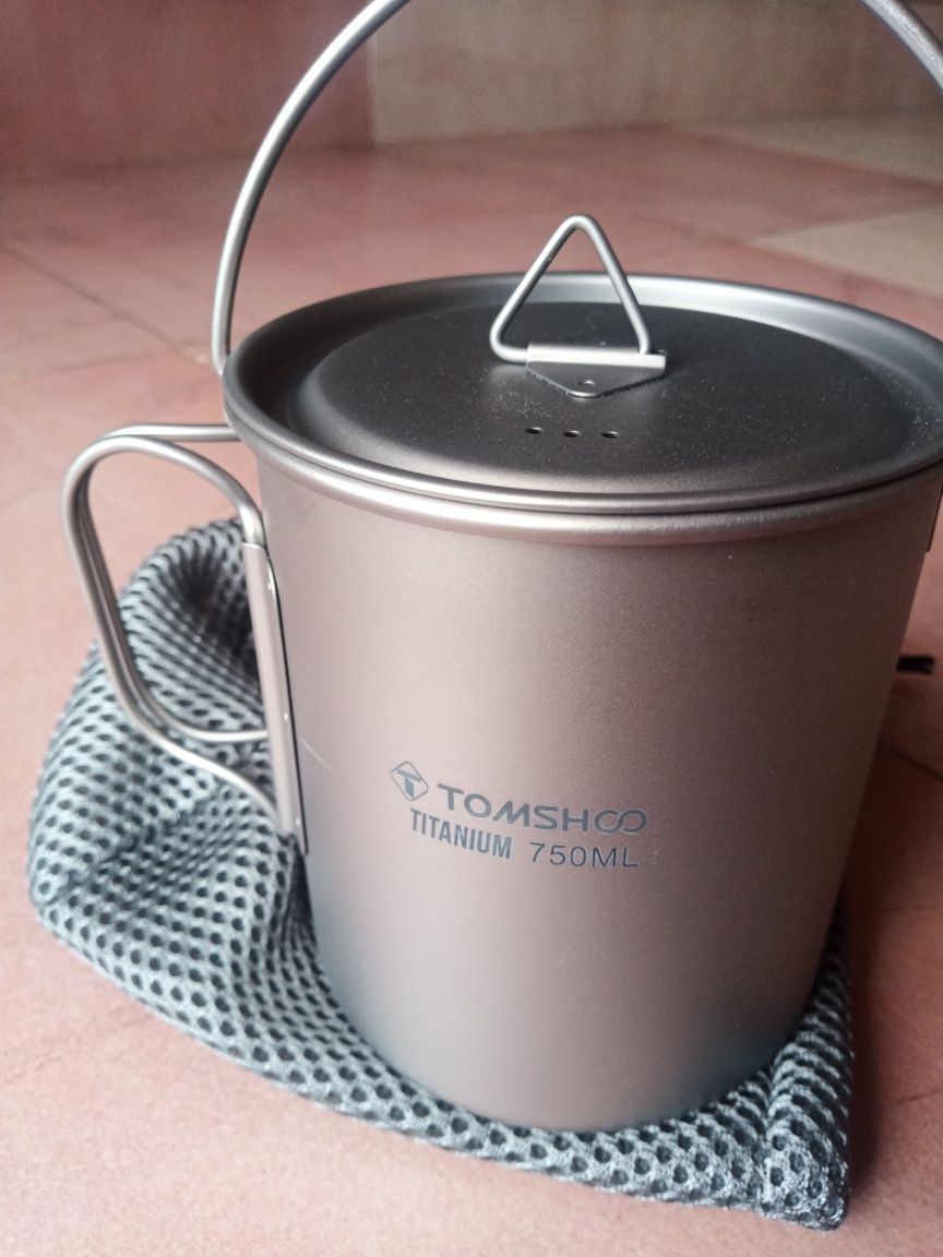 Титанові чашки-казанки 750 мл Lixada i  Tomshoo