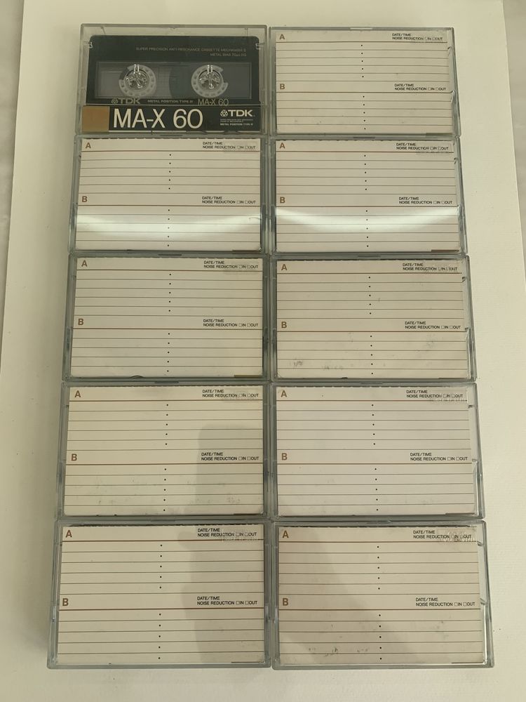 Аудиокассеты TDK MA-X  Metal в гарному стані