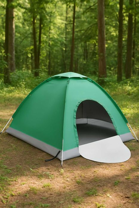Zestaw: namiot + śpiwór | trekking, biwak, lato/zima, podróże