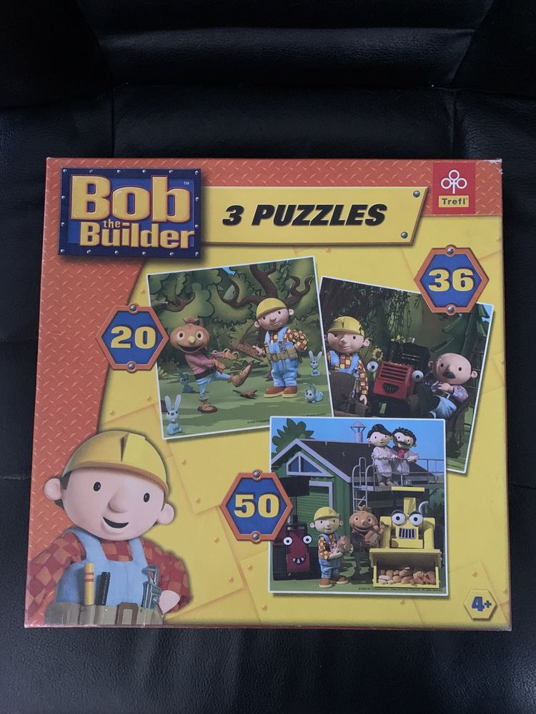 Puzzle 3 w 1 / Bob Budowniczy