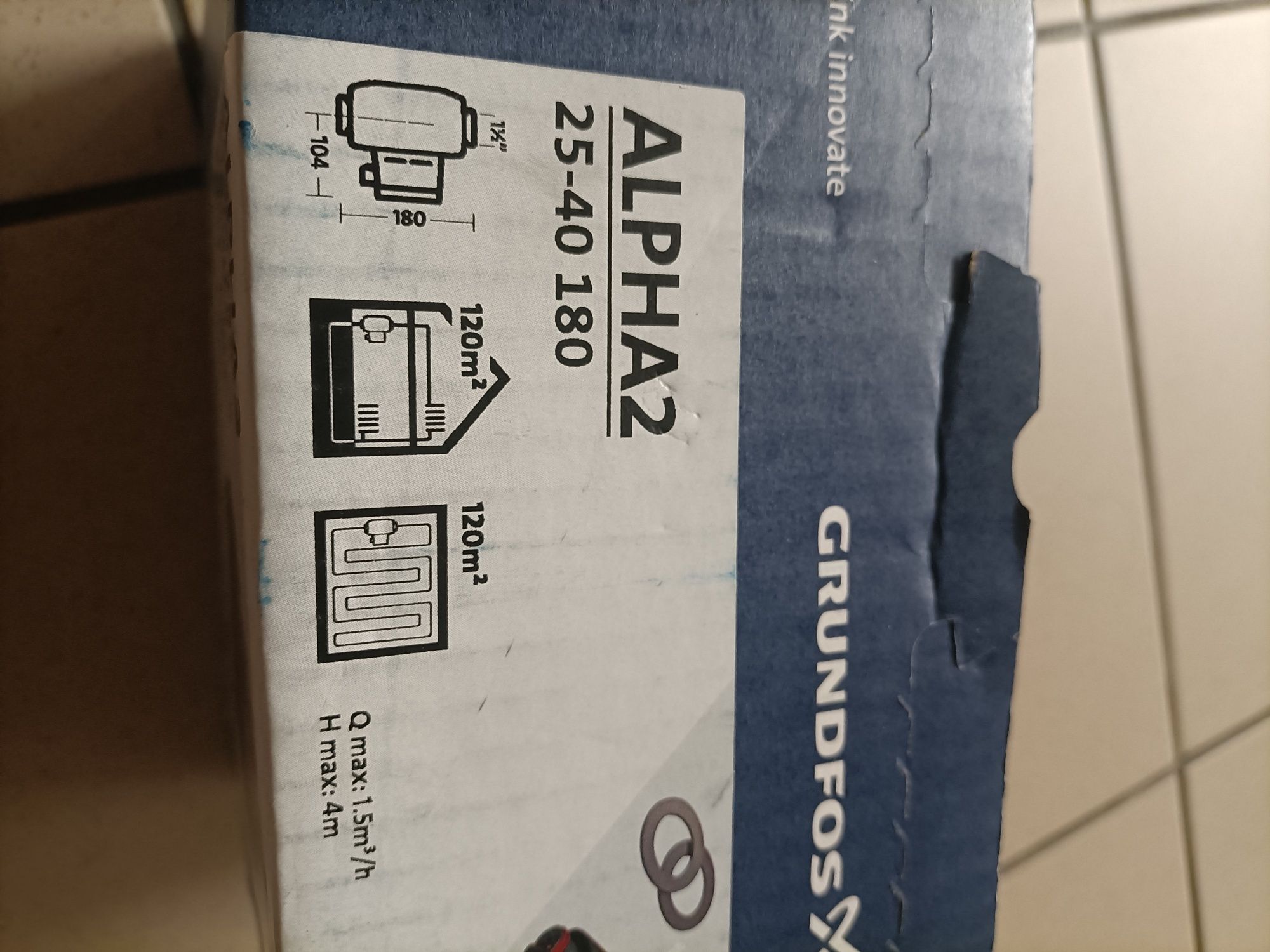Pompka obiegowa Grundfos Alpha2
