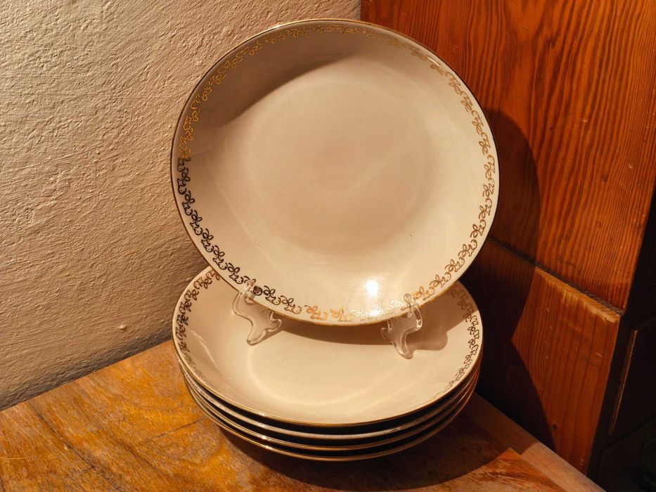 Talerz głęboki Porcelit Pruszków PRL