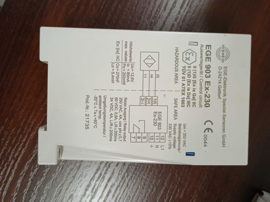 EGE Wzmacniacz Bramka Ex ATEX 90 Ex1-230