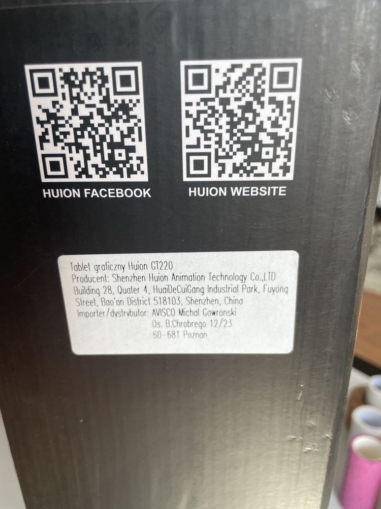 Tablet graficzny Huion Kamvas GT-220 V2