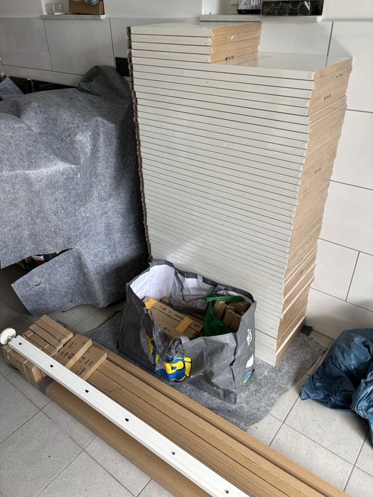 Regały systrm Ikea garderoba elvarli