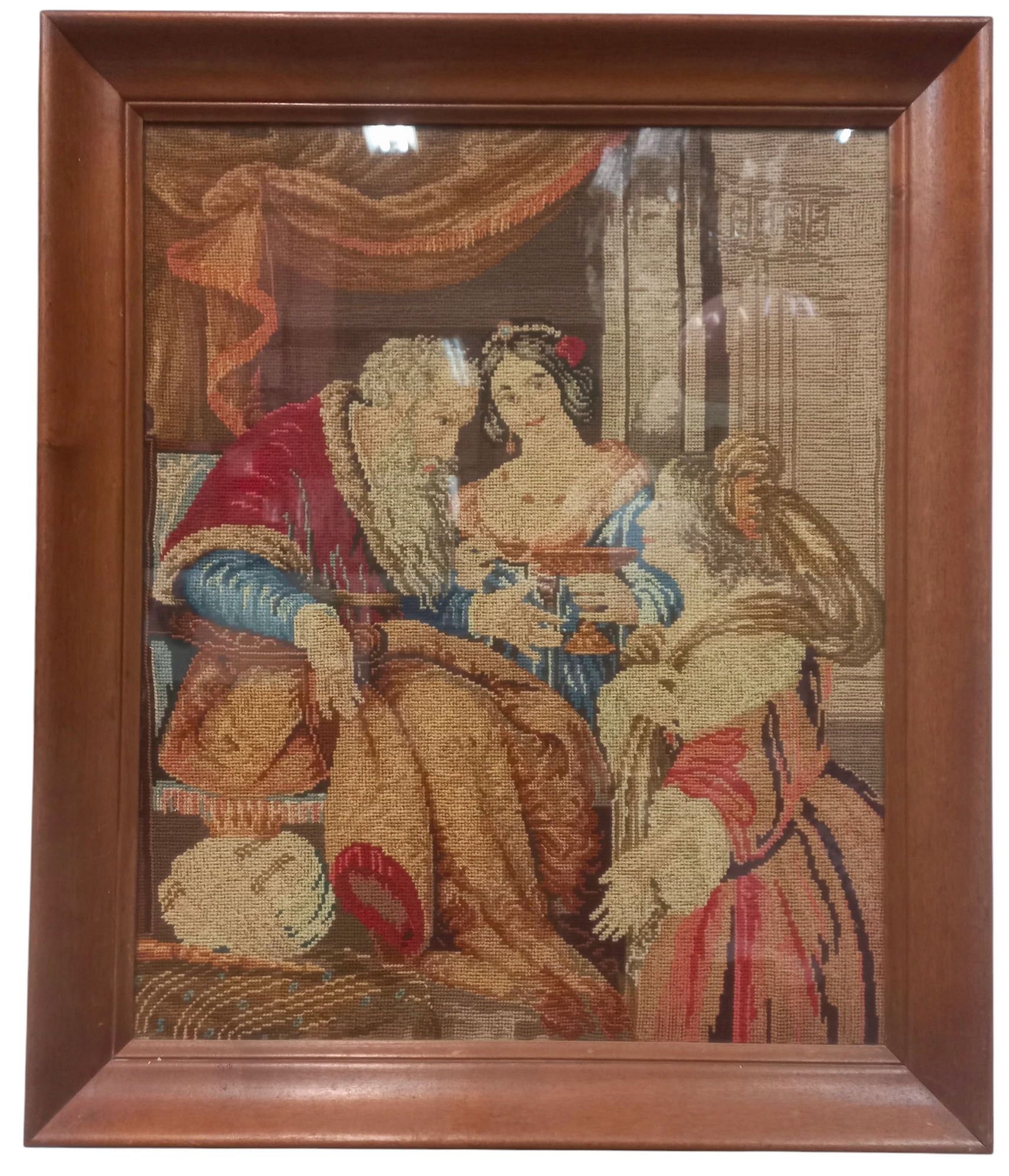 Quandro contemporâneo, meados 1800.