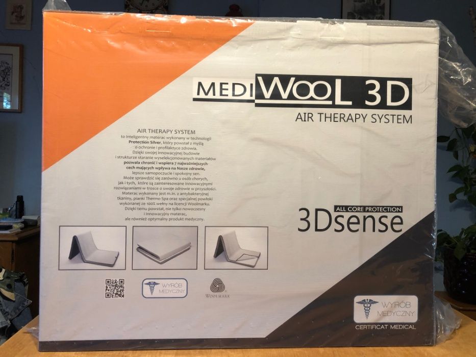 materac medyczny "Medi Wool 3D