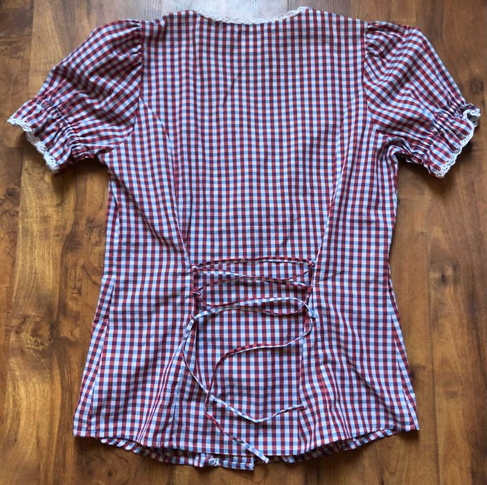 Koszula Folk, Vintage roz. 38
