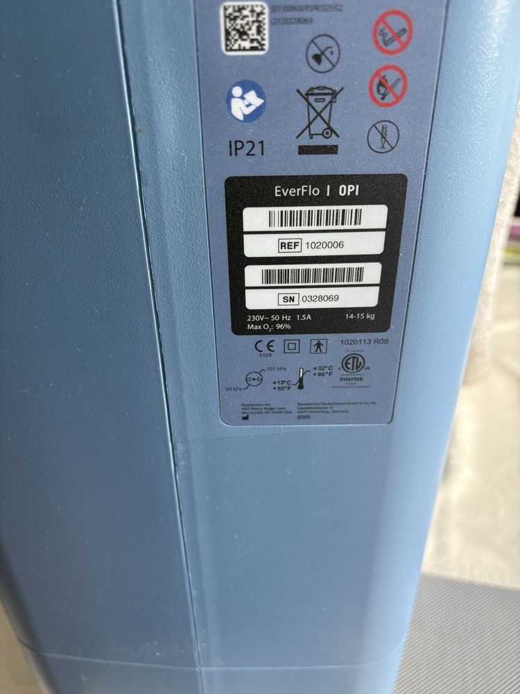 Medyczny koncetrator tlenu Philips