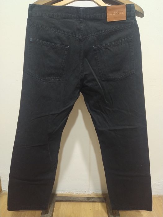 Calça homem Lacoste pretas w33 l34