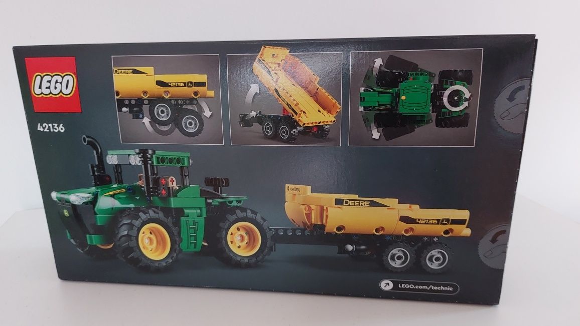 Lego 42136 - John Deer 9620R 4WD Tractor NOVO E SELADO