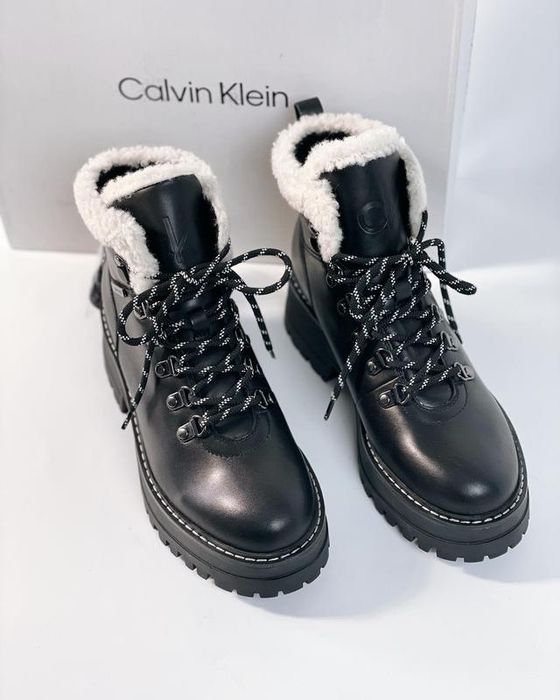 Ботинки Calvin Klein шкіра, черевики Calvin оригінал