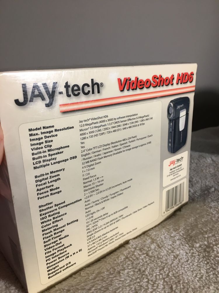 jay-tech videoshot hd6