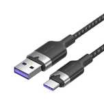 Kabel Usb-C Vention 2M 6A Szybkie Ładowanie 100W Do Telefonu Czarny