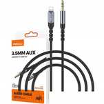 Nylonowy Mocny Adapter Lightning Do Aux Mini Jack 3,5 Mm Do Iphone