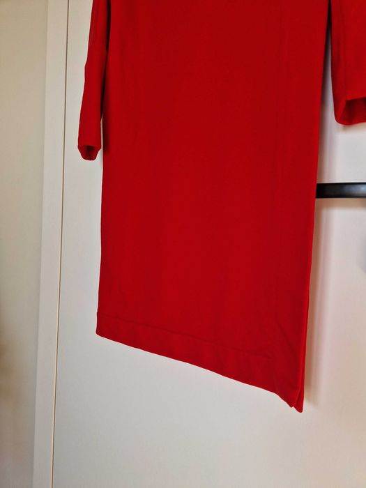 Fuksiara tunika z rozcięciem Risk made in Warsaw