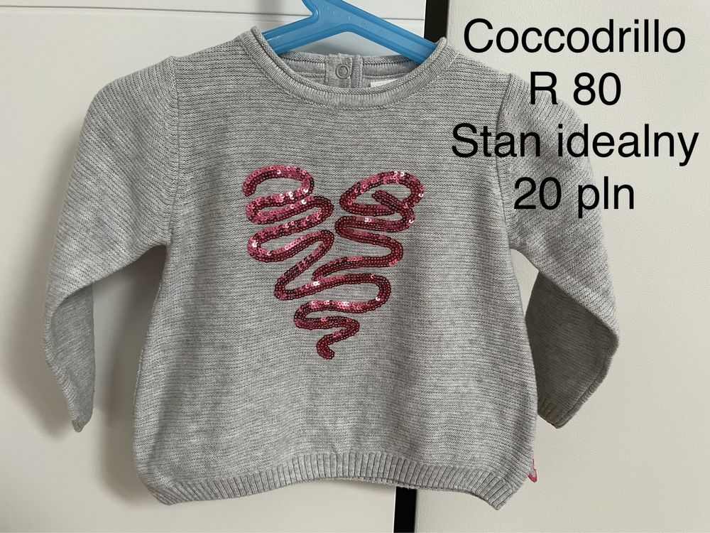 Coccodrillo sweter/bluza 80