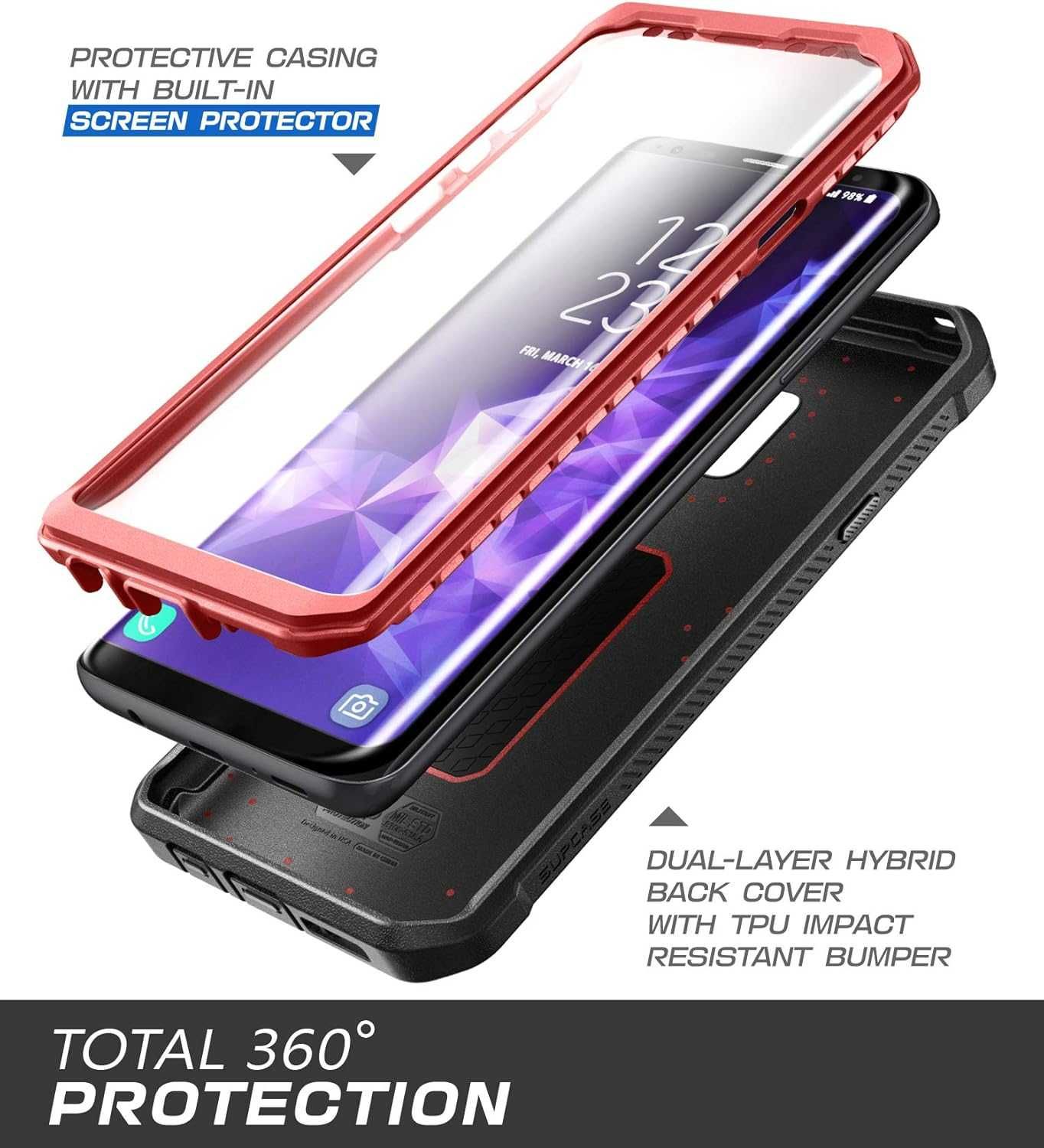 Etui Supcase SAMSUNG GALAXY S9 Wytrzymałe Case 240