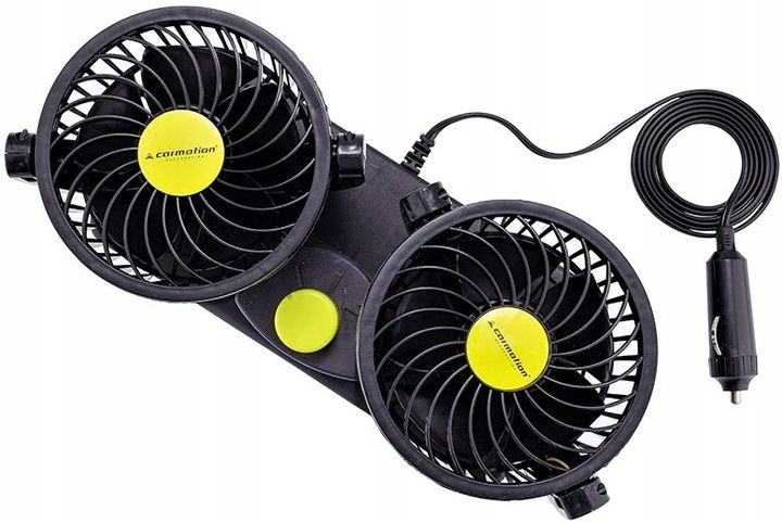 Wentylator Wiatraczek Samochodowy Obrotowy 12v/8w