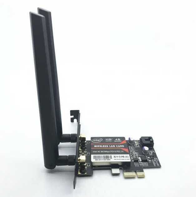 Сетевая карта Wi-Fi Intel 7265AC 2.4/5G 867Mbps Bluetooth 4.2 (Новая)