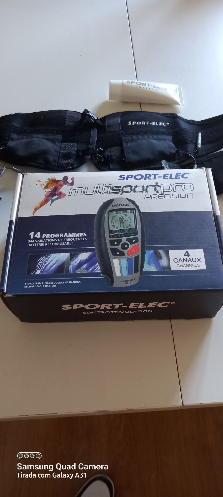 Eletroestimulador Sport-Elec + acessorios