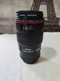 Об'єктив  Canon MACRO LENS EF 100mm 1:2.8 L IS USM