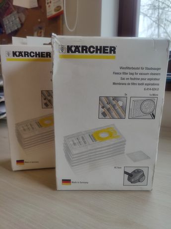 Worki 9 sztuk do odkurzaczy Karcher VC 5XXX 6.414-824.4